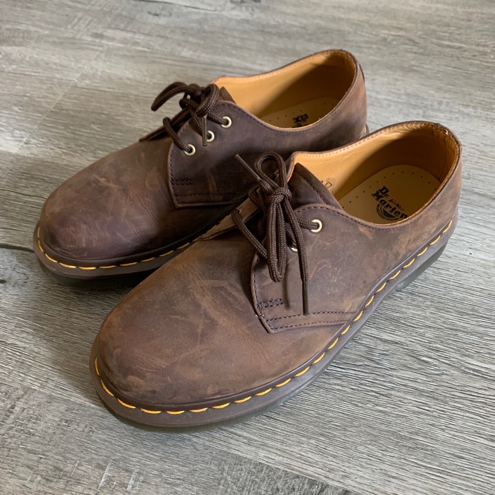 Dr. Martens 1461 Crazy Horse Leather Oxford Shoes